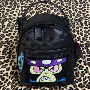 Fred Segal x POWERPUFF GIRLS 💜 Mojo Jojo Mini Backpack Bag Travel Cartoon Y2K